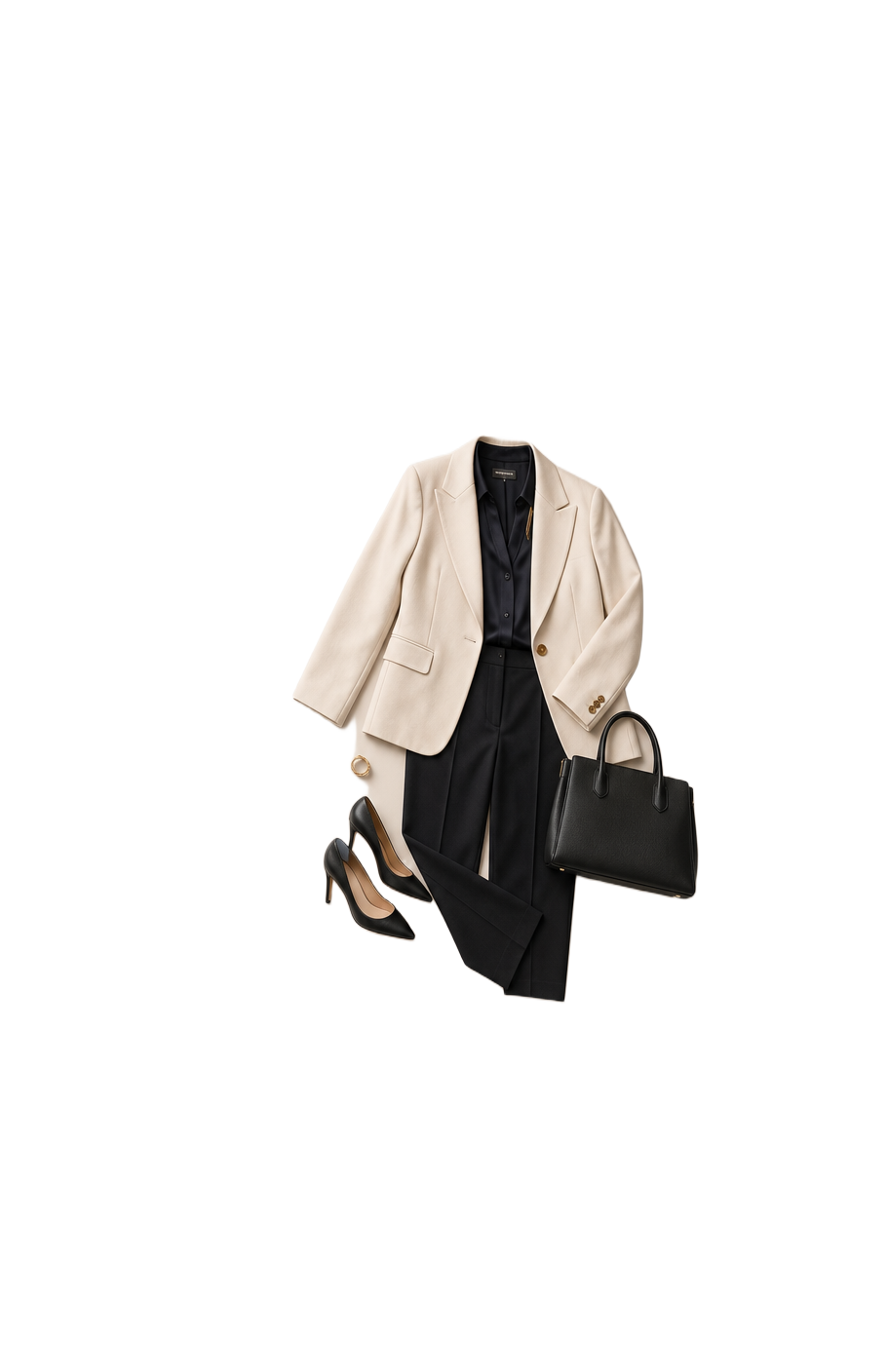 A coordinated outfit generated from your closet